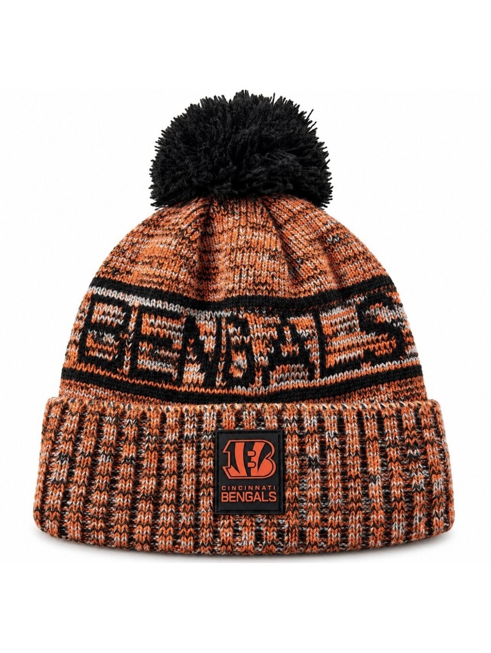 New Era Cincinnati Bengals 2025 NFL Sideline Sport Knit Pom Beanie OSFM NWT